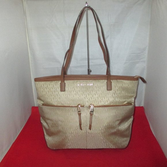 Michael Kors Medium Pocket Nylon Tote Bag